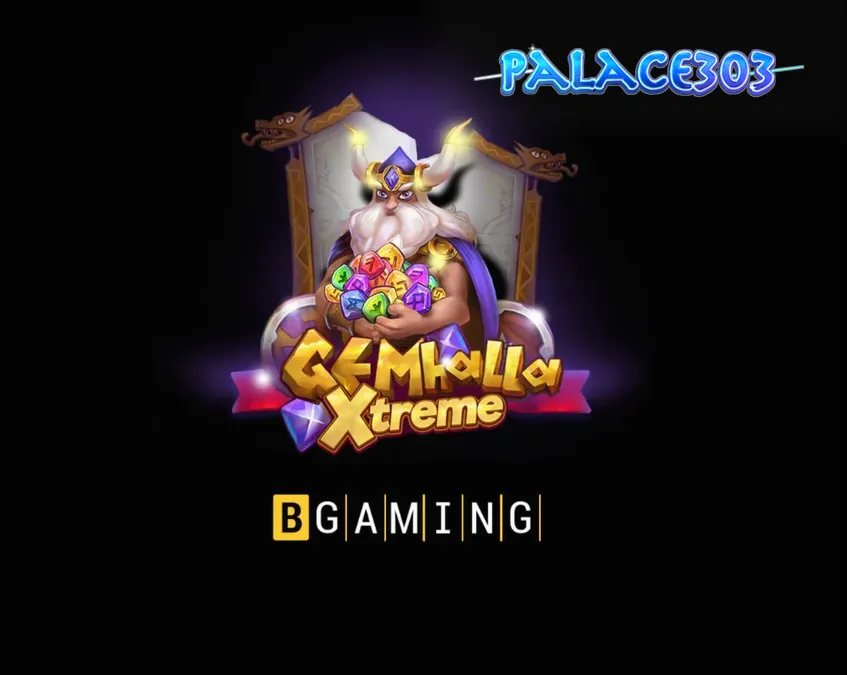 Tampilan visual slot Gemhalla Xtreme dengan tema mitologi Nordik